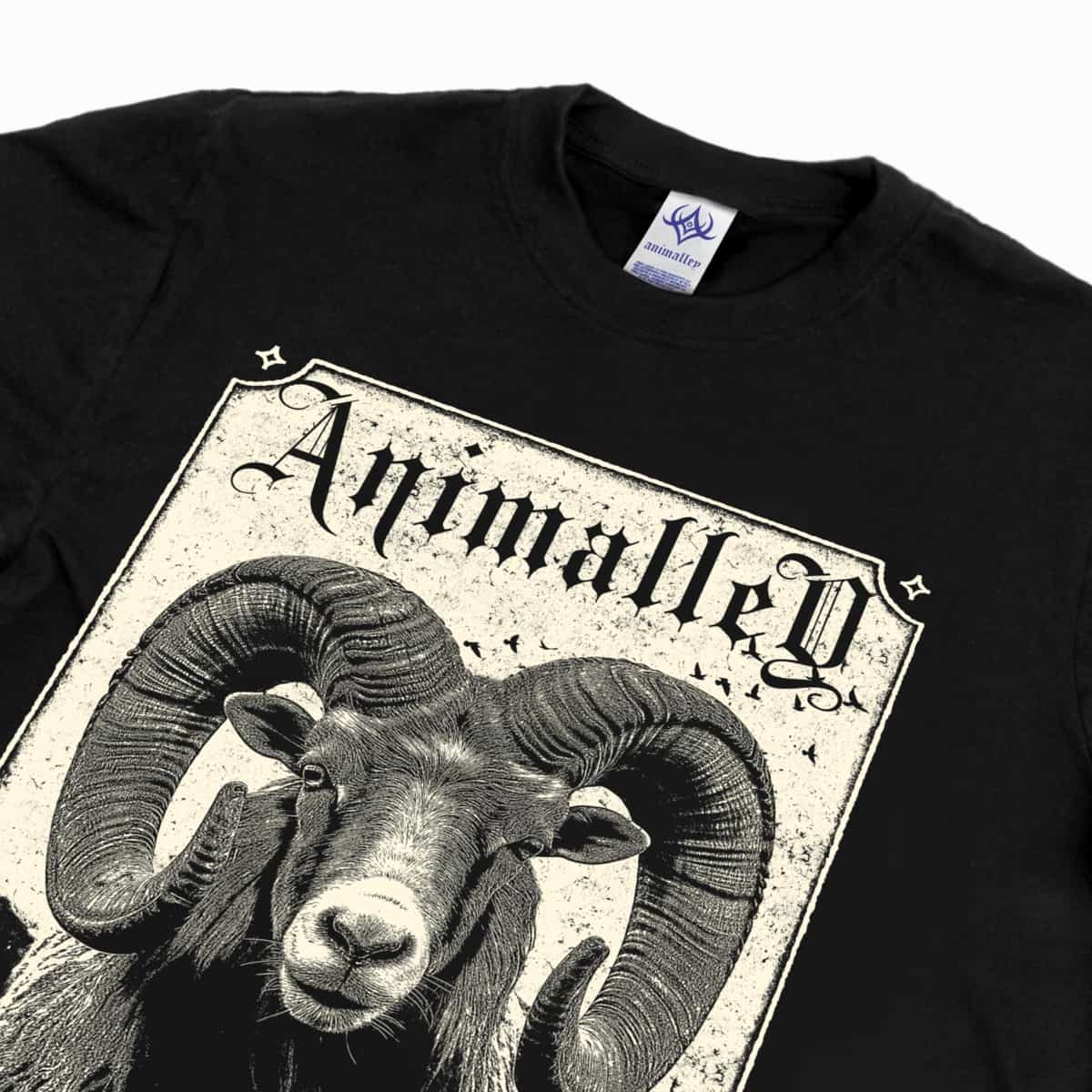 Animalley | Tshirt Lengan Pendek - Goat-6